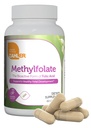 Zahler Methylfolát - Podporuje zdravý vývoj plodu a genetické zdraví - Methylovaná kyselina listová z 1000 mcg DFE L-Methylfolát - Kosher Non GMO Methyl Folát doplněk pro ženy (60 Kapsle)