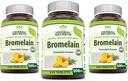 Bylinné tajemství Bromelain 500 Mg 120 Tablety dodatek 124; Balení 3 CZ124; Non- GMO CZ124; Gluten zdarma 124; Vyrobeno v USA