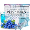 Easy Alkohol Alternative with Buzz - Calming Kava Drink Mix (14x5.5g) Ochucené Kava Powder - Calming Drink Powder Packets - Easy Open Single Serving Drinks - 14 Cool Packets - Blue Raspberry