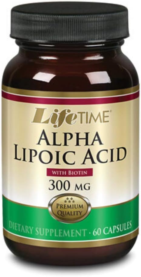 LIFETIME alfa kyselina lipoová 12, 4; 60 ct 300 mg