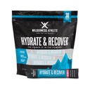 Wilderness Athlet - Hydrate & Recover 124; Liquid Hydration Packets Electrolyte Drink Mix - Recover Faster with Bcaas - 30 Single Serving Hydrate Packets (Meloun)