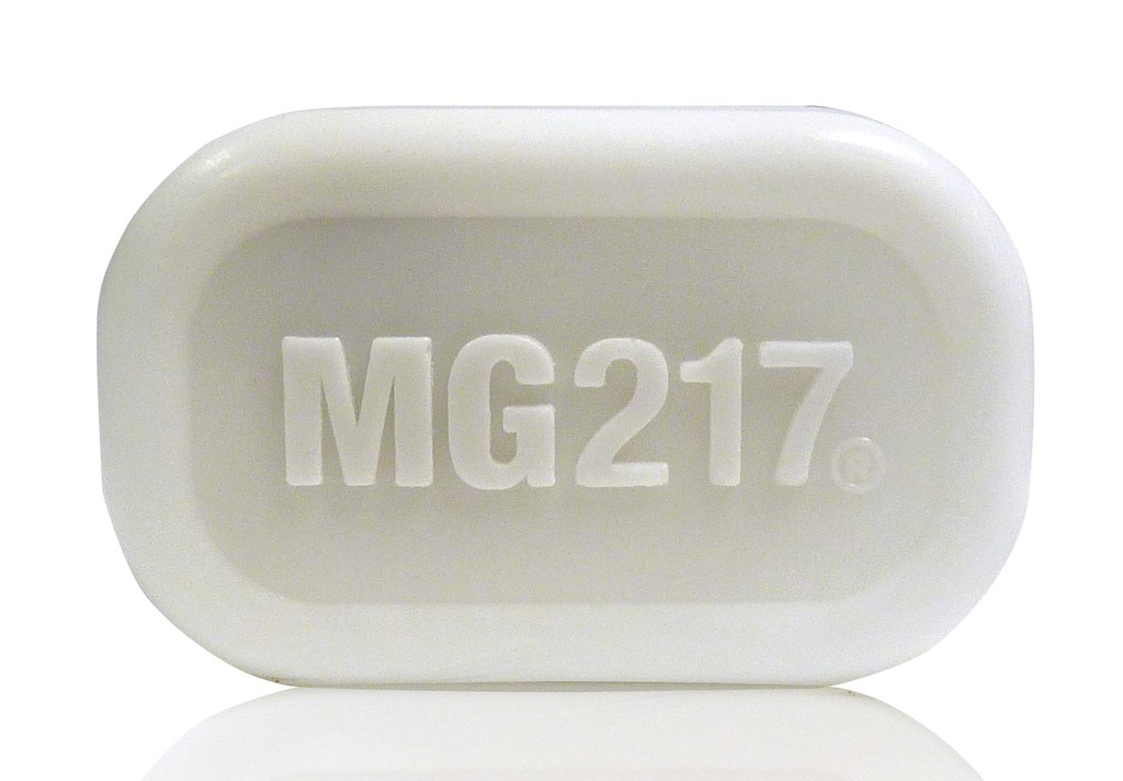 MG217 Psoriasis Dead Sea Exfoliating Bar Mýdlo - Dead Sea Salt, Mud, Aloe Vera, Vitamin E & Rose Geranium Oil for Psoriasis Skincare, 3.2oz