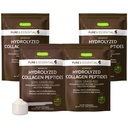 Igennus Free Range Grass Fed Hydrolyzovaný skot Kolagen Peptidy, Neutrální chuť, 100% nejvyšší stupeň Bovine Kolagen Protein Powder, Typy 1, 2 a 3, Clean Label, Non- GMO, Free Range, 4 x 40 Doručování