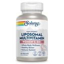 SOLARAY Lipozomální Multivitamin pro ženy 50 Plus, zvýšená absorpce se železem, vitamin D, Vitamin C, B12, Biotin & More, Imunitní podpora a zdraví kostí, Vegan, 30 Služeb, 60 VegCaps