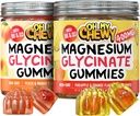 Hořčík Gummies Bundle - 2 láhve (60 každý) - Ananas Orange & Peach Mango