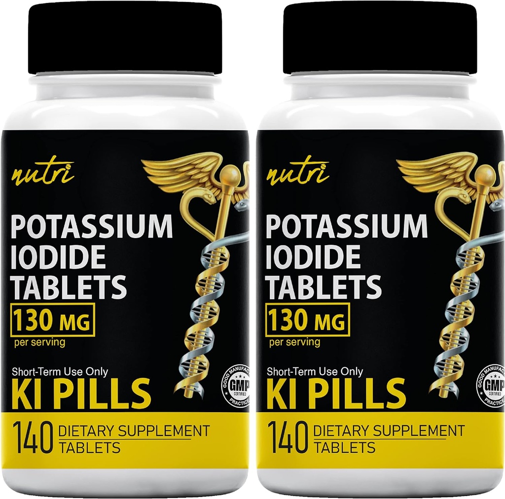 Iodidové tablety draselného 130 mg (2 balení) - 280 tablet