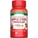 Nature 's Truth Apple Cider Ocet Vegan Kapsle 124; 1200mg Capsule 124; 60 Veggie Pills 124; Extra Strength Capsule 124; Vegan, Non- GMO a gluten zdarma dodatek