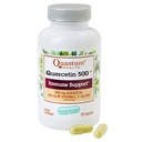Quantum Health Quercetin + 500mg Výkonná imunitní podpora Dodatek s zinkem 11 mg & vitamín C 100 mg - Sezónní Imunity Boost, Respirační zdraví & Gut Support Complex pro ženy a muže - 90 Kapsle