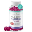 Sugar Free Magnesium Gummies for Kids 100mg - Clime & Sleep Support Chewable Kids Magnesium Supplement, Sleep Aid, Anti- Stress, Bone Health, Muscle Relaxation, 30 Vegan Non- GMO gluten- Free Gummies