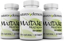 Maitake Houba - balení 3 - 10: 1 Extrakt - 500mg Tablety - Standardizované 30% Polysacharidy - 1 měsíc Dodávka každé - 100% přírodní, Vegetariánské Safe