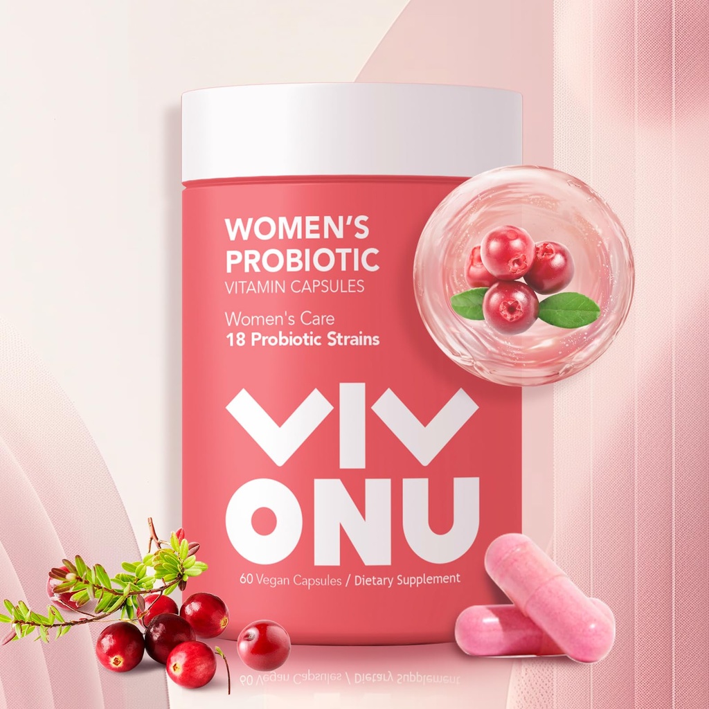 Ženské probiotika, Prebiotika & Lactobacillus Probiotic Blend, 60 Milionů CFU, 18 Strany, Nápověda Ženské zdraví, Zvýšení imunity, Stravovací, Gut, Podpora zdravé vaginální zápach & Vaginální Flora