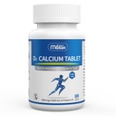 Calcium-Doplněk Vitamin -D3 1200-mg Magnesium-Mini - 186Tablety Neochucené pomalé uvolnění kostí zdraví žen a mužů doplněk stravy Snadno polykat cukr zdarma
