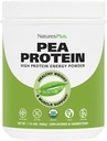 Natures Plus Organic Pea Protein - 1,1 lbs, Vegan Drink Powder - High Energy Protein Powder, Hunger Suppressant, Muscle Builder, Promotes Heart Health - Non- GMO, Vegetarian, gluten- Free - 25 Služeb