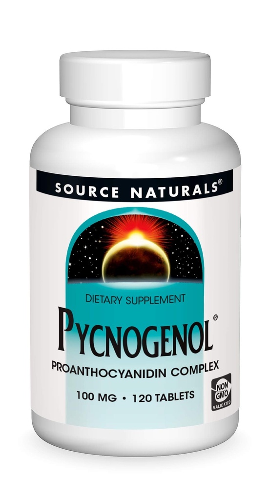 Zdroj Naturals Pycnogenol, Proanthocyanidin Complex, 100 mg - 120 tablet