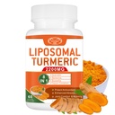 2200mg Lipozomální kurkumin dodatek s Black Pepper & Ginger Enhanced Absorpce - 95% Kurkumin extrakt pro společnou podporu 60 kapslí