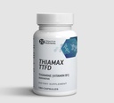 Thiamax Vitamin B1 (Thiamin TTFD), Původní, No Toxic Fillers, Podporuje energetický metabolismus, vysoká dávka, Testovaná třetí strana, Všechny aktivní složky 100mg, 180 Počet