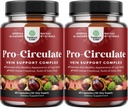 Zástěra Supplements Leg and Veins - Kompletní tělesný oběh dodatek pro Spider & Varicose Veteránky a lepší tok s koňské Chestnut Extract & Flavonoids - Vegan Non- GMO Mini Caps (2 měsíce)
