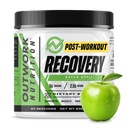 Outwork Nutrition Post Workout Recovery Powder - Creatine Monohydrát, KSM- 66 Ashwagandha & Tart Cherry - Speeds Recovery, Eases Soelth - Creatine Powder for men & Women, Green Apple, 240 Gr