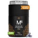 Vysoký výkon Nutriční metabolismus Booster, HPN M (6) Hořák na tuk, Přirozený doplněk hubnutí, Podpora Lean Muscle, Zvýšení energie, Vegan Friendly, Klinicky Testováno, 60 Kapsle