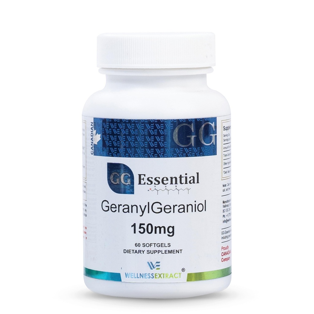 WELLNESS EXTRACT GG Essential Annatto Derived Dietní dodatek pro uživatele Statin, balení 60 Softgels Kapsle 150mg