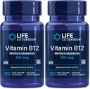 Life Extension Vitamin B12 Methylkobalamin 500mcg - Vitamin B12 dodatek pro všeobecnou energii a zdraví mozku - Cukr zdarma Vegetariánské Lozenges Disolovat ve vašich ústech - Jednou denně - 100 Počet