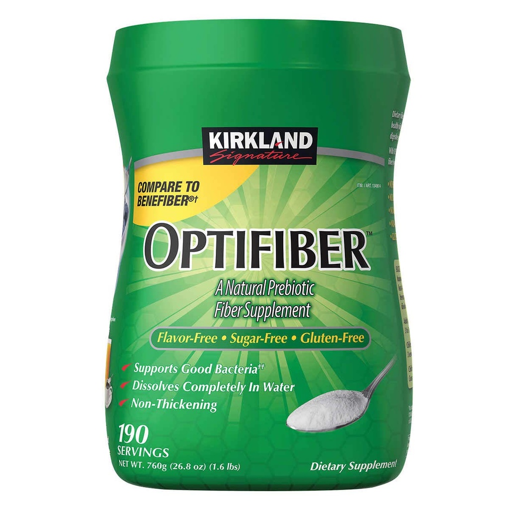 Podpis Kirkland OPTIFIBER, 25.6 Ounces 190 Servings (2 balení)