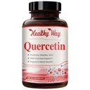 Vysoká síla Quercetin 500mg Kapsle - Jednou denně silný antioxidant Quercetin dodatek pro srdce stárnoucí kožní mozek a imunitní podpora - Vegan Friendly gluten- Free Made in the USA (200 Služeb)