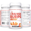 Orange Burps CLAS124; D-Limonene Supplement - Acid Reducer (Antacid for acid Reflux), Heartburn Relief, GERD Relief, and Indigestion Relief CLAS124; Orange Peel Extract for Health and Wellness (1000 mg, balení 3)