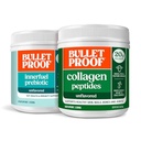 Neprůstřelný Duo Kit 124; Kolagen Peptidy Protein prášek pro kůži, kosti a klouby - 18g protein, 17.6 Oz & InnerFuel Prebiotic Fiber prášek pro Gut, Relief plynu, Digestive Health a imunitní podpora