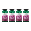Swanson Green Lipped Mussel (Freeze- Sured) - Novozélandský dodatek pro společné zdraví a mobilitu - Přírodní vzorec May Support Heart Health & Digestive Function - (60 kapslí, 500mg každý) (4 balení)