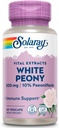 SOLARAY White Peony Root Extract 124; 60 VegCaps