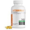 Bronson Vitamin A 10,000 IU Premium Non-GMO Formula Supports Healthy Vision & Immune System and Healthy Growth & Reproduction, 360 Softgels