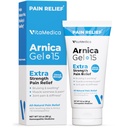 VitaMedica Arnica Gel Plus 15 Léčení rostlin sloučeniny, Extra Formulace síly pro podlitiny, Otok, Společná bolest, Svalová bolestivost a ztuhlost, All- přírodní, Plant- based Pain Relief