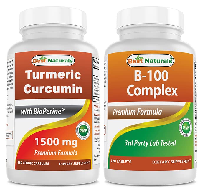 Kurkumin 1500mg a komplex B- 100
