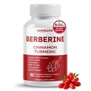 Berberine 14-in-1 dodatek s Ceylon Skořice Apple Cider Ocet Kurkuma hořký Melon svatý Basil Mléko Thistle Fenugreek Gymnema Banaba - Made in USA
