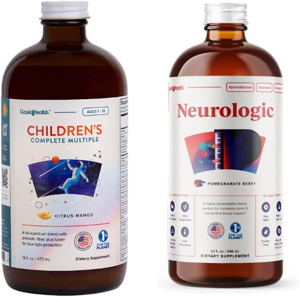 LITEVNÍ ZDRAVOTNÍ tekutý multivitamin pro děti děti a mozek posilovač neurologické tekuté vitamíny doplňky