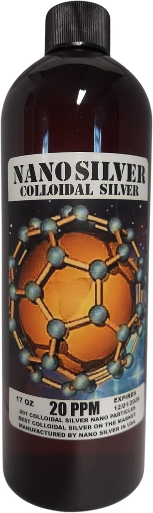 Nano Silver Koloidní stříbro 51 Ounces Three Bottles CLAS124; Koloidní stříbrná CLAS124; Minerální dodatek