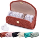 BAGSFY týdenní Pill Organizátor 2 krát denně v roztomilé Fabric Pill Case, Medicine Bag, AM PM Pill Box 7 Day, Přenosná medikace Cestovní pouzdro pro pilulky, Vitamíny, Rybí oleje, doplňky.