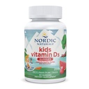 Nordic Naturals Vitamin D3 Gummies Kids, Wild Watermeloun Splash - 60 Gummies - 400 IU Vitamin D3 - Kostní zdraví, Zdravá imunita - Non- GMO, Vegetariánské - 60 Služeb