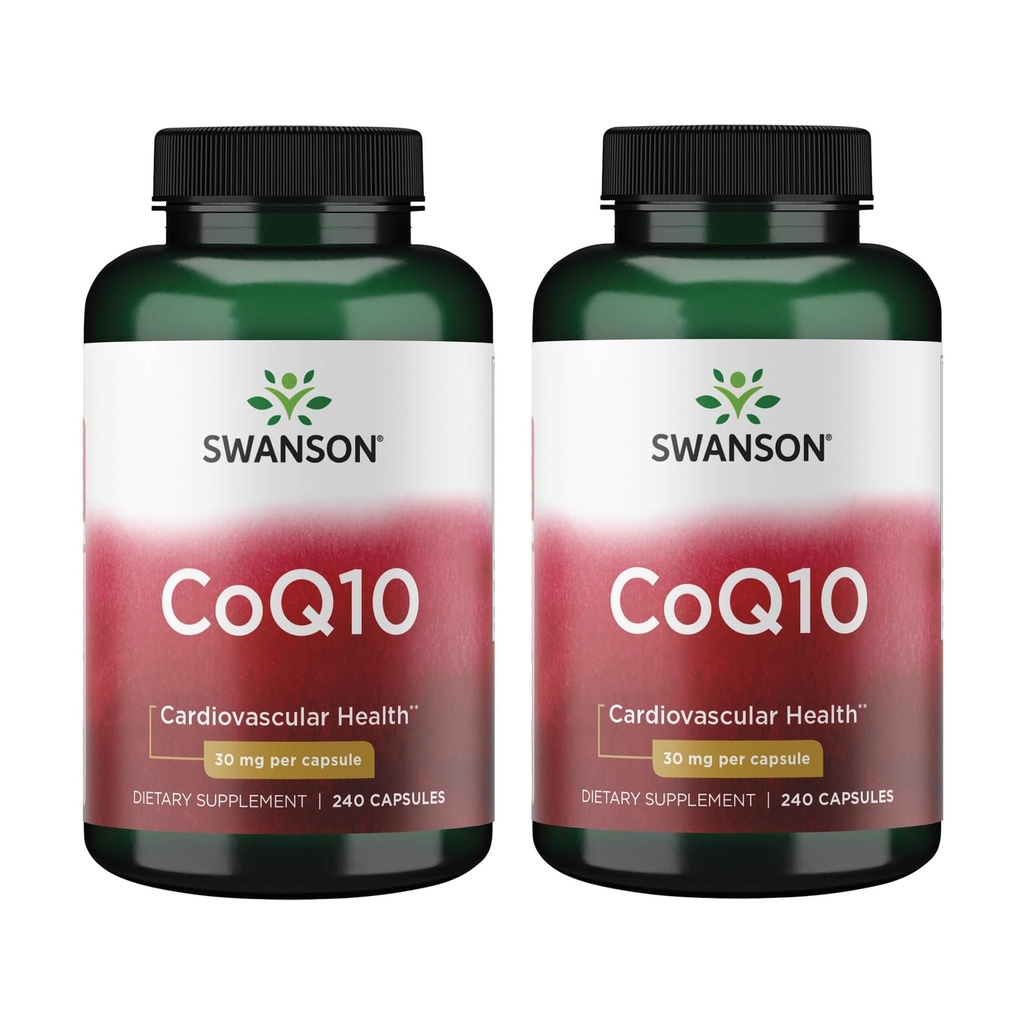 Swanson Coq10 30 mg 240 Caps (2 balení)