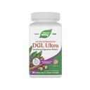 Nature 's Way DGL Ultra Extra Strength * *, Premium Licorice Root Extract, Soothing Digestive Relief *, with Gutgard, Vegan & gluten Free, Chocolate Flasured, 90 Žvýkací tablety (Balení květen Vary)