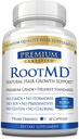 RootMD - Stimulační růst vlasů, Rejuvinate folikuly, Zlepšit oběhu skalpu - Biottin, Měď, Tocopheryl acetát, Saw Palmetto - Všechny přírodní Vegan Friendly - 60 Kapsle