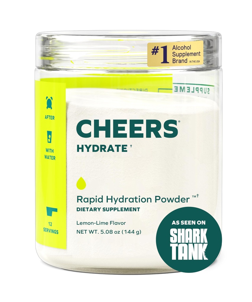 Na zdraví Hydrate CLANE124; Perorální rehydratační roztok CLANE124; Elektrolyty pro rychlou hydrataci CLANE124; Lemon Lime Flavor CLANE124; 12 Servings CLANE124; Electrolyte Supplement with Sodium, Draslík, Glucosa