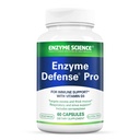 Enzyme Science Enzyme Defense Pro, 60 Capsules- Imunity Supplementary Supplementary - Kompatibilní s vitaminem D3, L- Lysin, vápník, a protease- Enzyme Digestion Support - imunitní systém