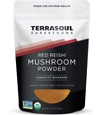 Terrasoul Superfoods Organic Reishi Houba Powder (4: 1 Extrakt), 5.5 Oz, Imunitní podpora, Stress Relief, Lepší spánek, Přijměte sílu adaptogenní houby