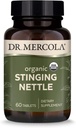 Dr. Mercola Organic String Nettle Dieter Dodatek, 60 Servings (60 Tablet), non GMO, gluten Free, Soy Free, USDA Organic