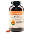 NatureWise CLA 1250 - Konjugovaný doplněk kyseliny linolové pro ženy a muže, nestimulující, podporuje zdravou hmotnost, Fitness cíle - Non- GMO, gluten zdarma - 180 Softgels [2-Month Supply]