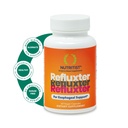 Refluxter Natrium Alginate Kapsle - Přírodní kyselý reflux & GERD Relief Dodatek. Podporuje LPR, Silent Reflux, Heartburn, Požití. Alginátová terapie. Alginato de sodio. 60 Veganské tobolky