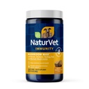 NaturVet Houba Max Advanced Imunitate Supplement - Pomáhá posilovat imunitu, celkové zdraví pro psy - Zahrnuje shitake houby, Reishi, Turecko Ocas - 120 Ct.
