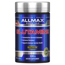 ALLMAX Essentials GLUTAMINE - 100 g Powder - Fermentation- Derived glutamin - Zvyšuje obnovu a podporuje imunitní systém - Gluten Free & Vegan - 20 Služeb